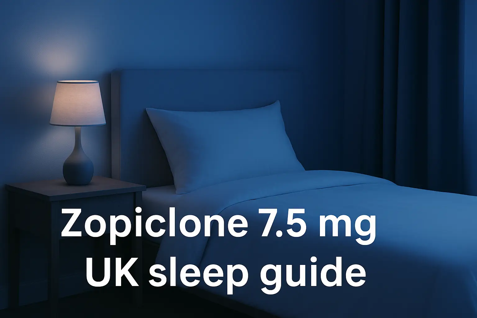 Zopiclone 7.5 mg UK Guide